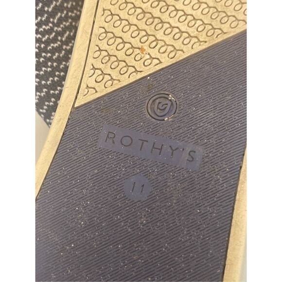 Rothy's Maritime Gradient Sneakers Slip On Women Size 11 Blue - Picture 9 of 10